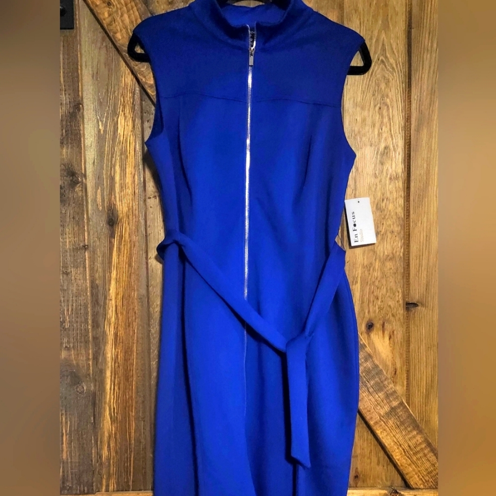 Blue dress